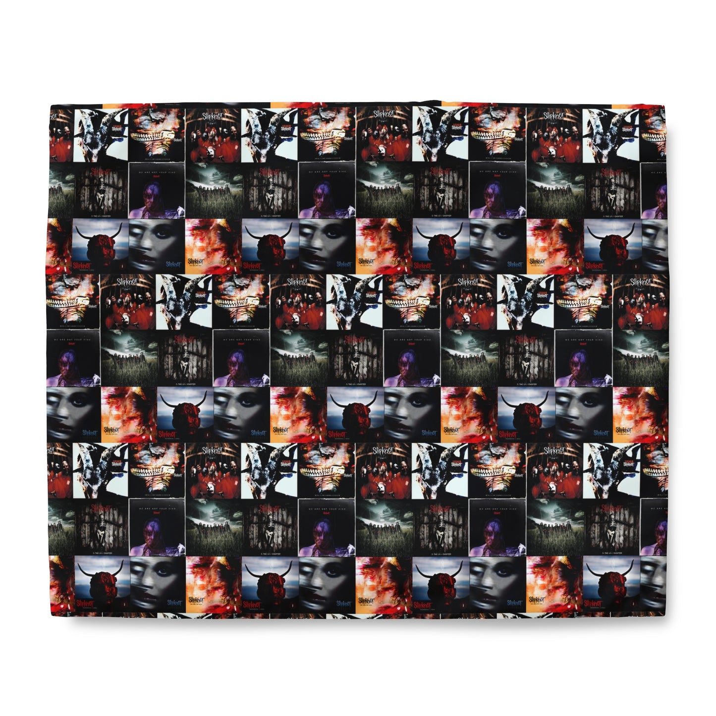 Slipknot Album Art Collage Duvet Cover