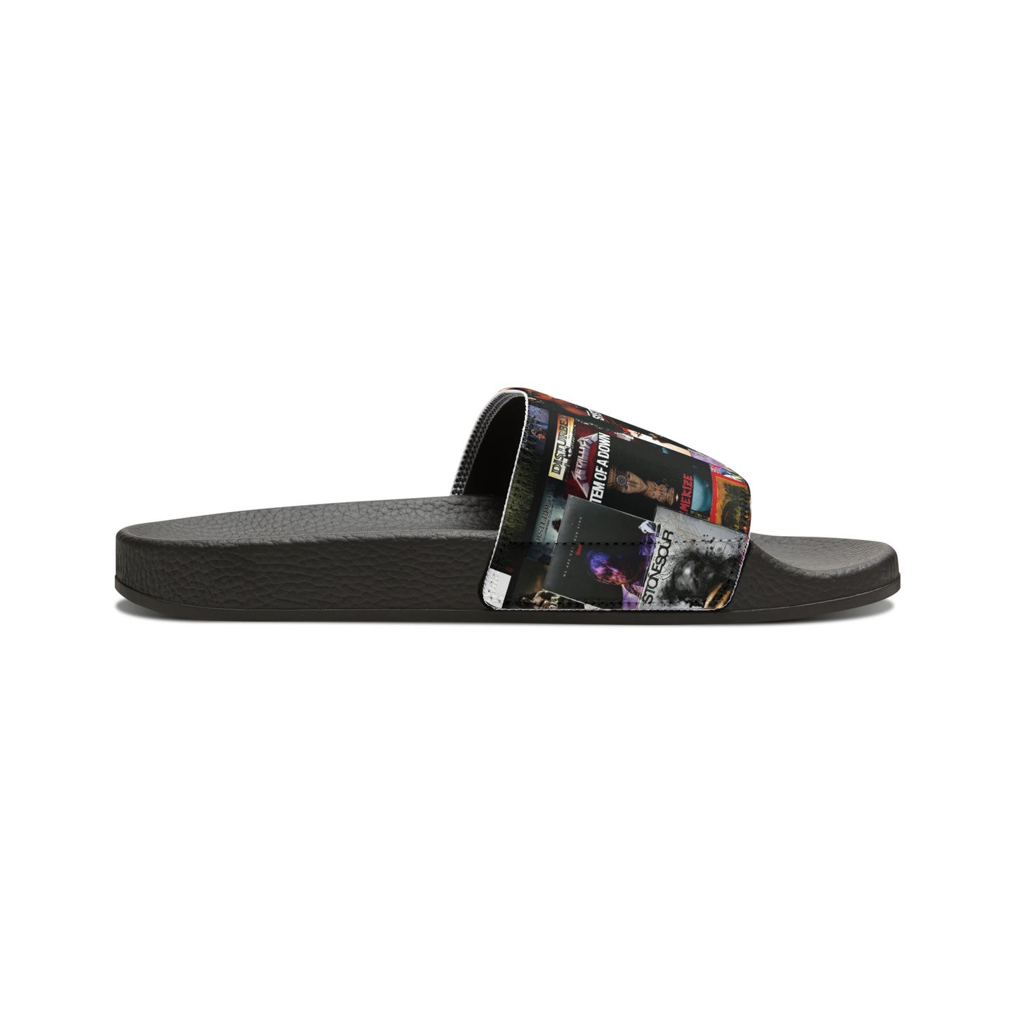 Slipknot Chaotic Album Art Collage Women's Slide Sandals