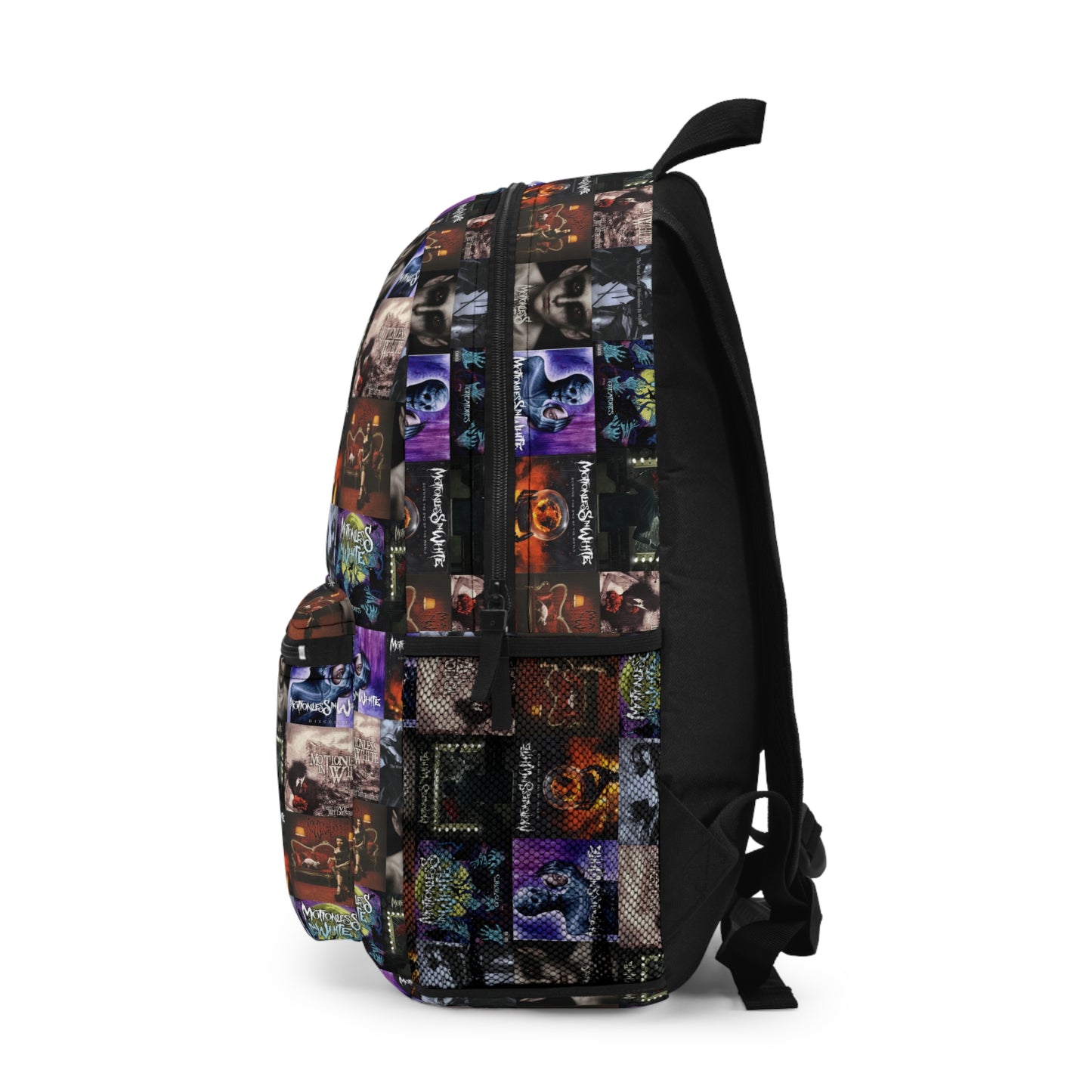 Motionless In White Album Cover Collage Backpack