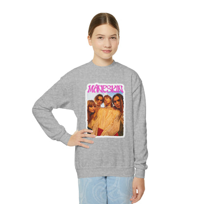 Måneskin Group Photo Youth Crewneck Sweatshirt