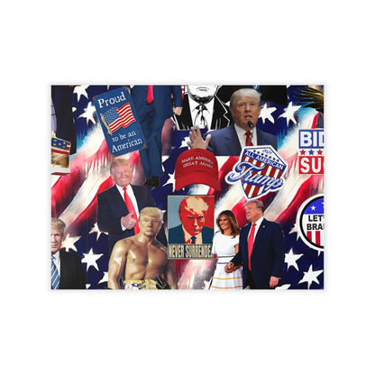 Donald Trump 2024 MAGA Montage Wall Decals