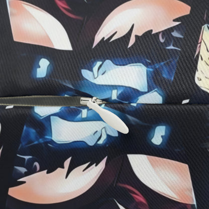 Anime Hero Montage Spun Polyester Lumbar Pillow