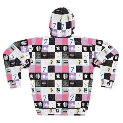 BTS Album Cover Art Collage Unisex Pullover Hoodie