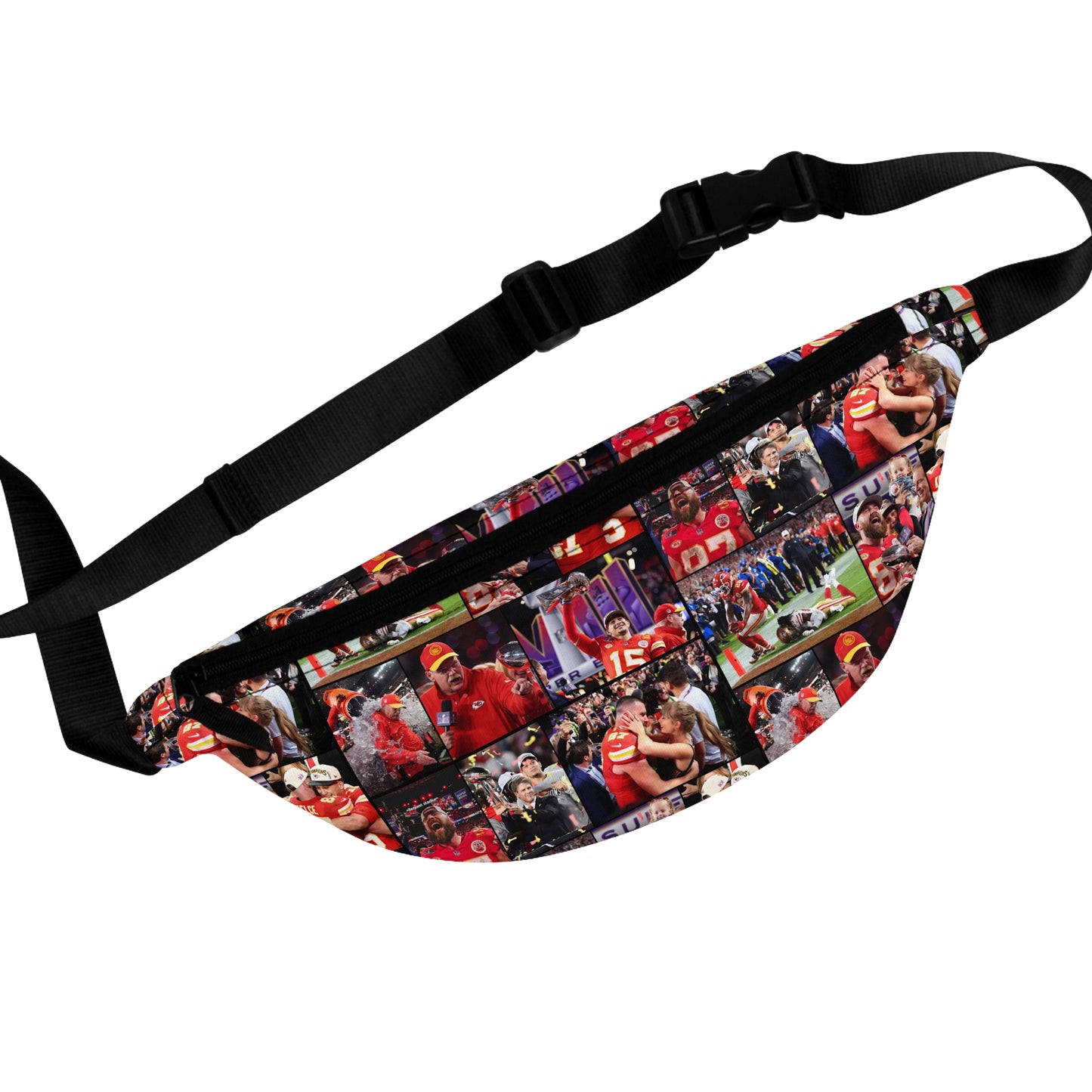 Kansas City Chiefs Superbowl LVIII Championship Victory Collage Fanny Pack