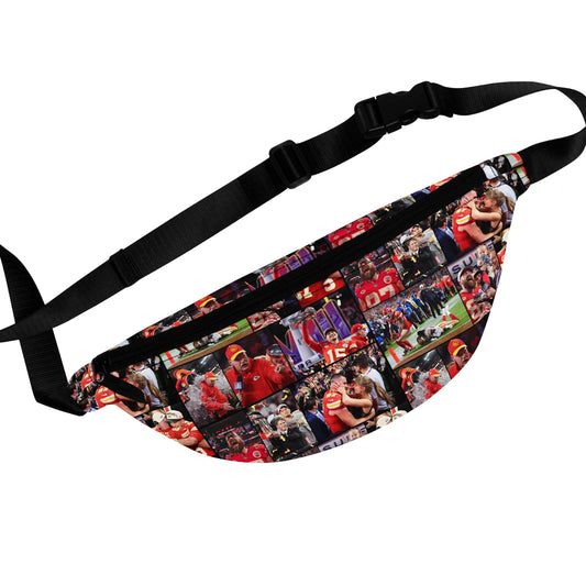 Kansas City Chiefs Superbowl LVIII Championship Victory Collage Fanny Pack