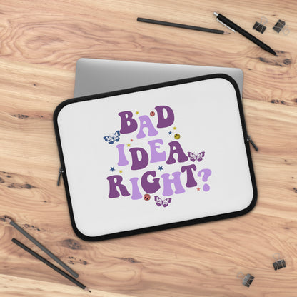 Olivia Rodrigo Bad Idea Right? Laptop Sleeve