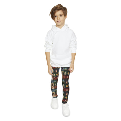 Billie Eish Happier Than Ever Mosaic Youth Full-Length Leggings