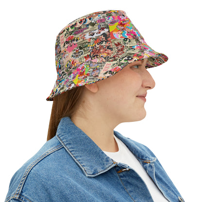 Powerpuff Girls Trio Charm Bucket Hat