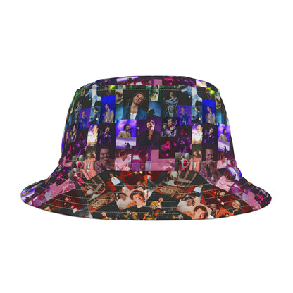 Harry Styles Rainbow Collage Bucket Hat
