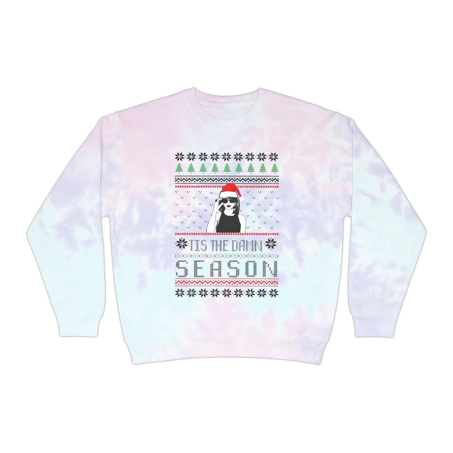 Taylor Swift 'Tis The Damn Season Unisex Tie-Dye Sweatshirt