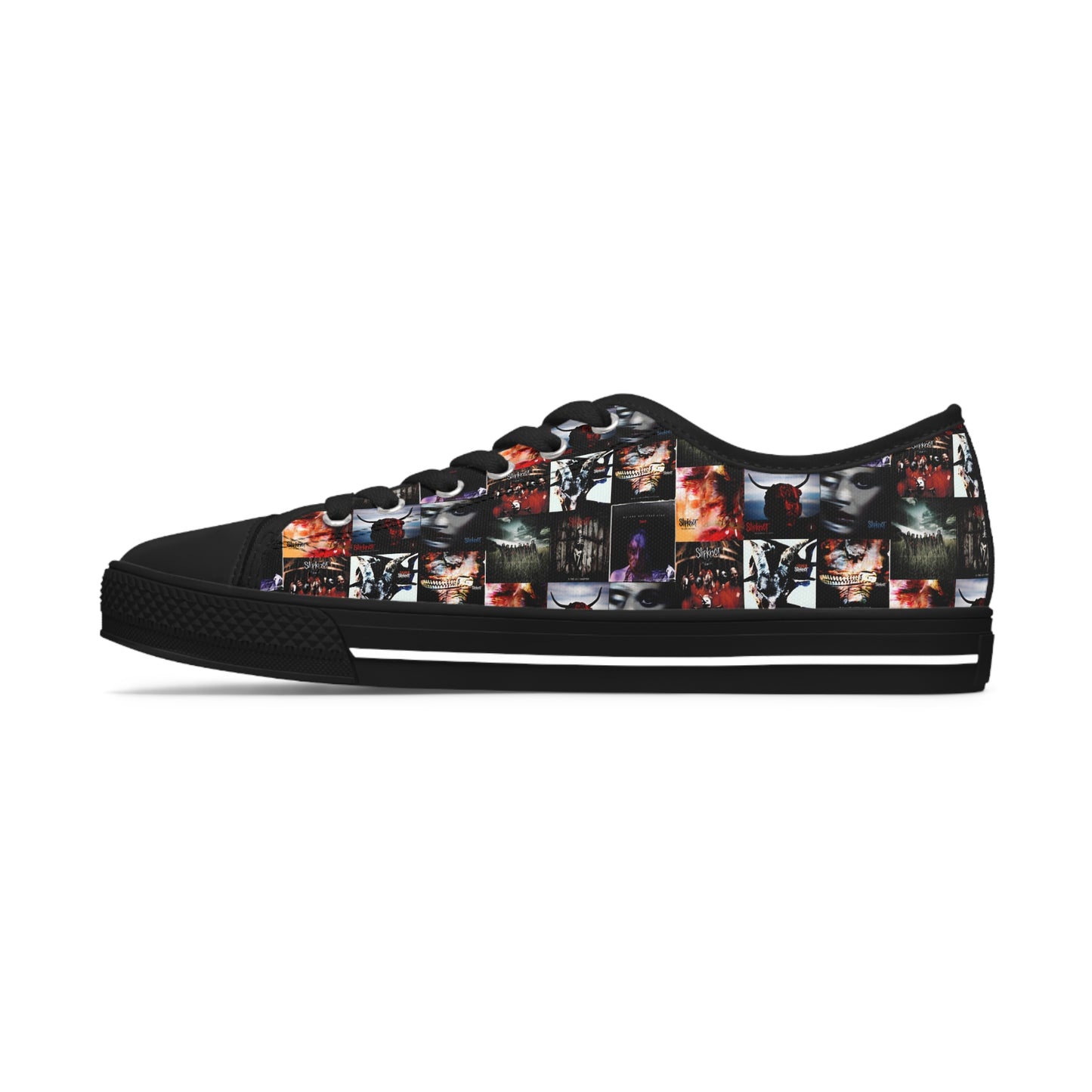 Slipknot Album Art Collage Women's Low Top Sneakers