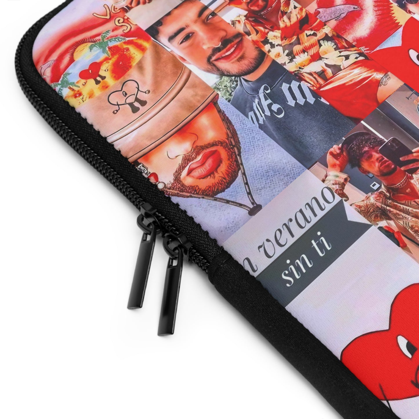 Bad Bunny Un Verano Sin Ti Photo Collage Laptop Sleeve