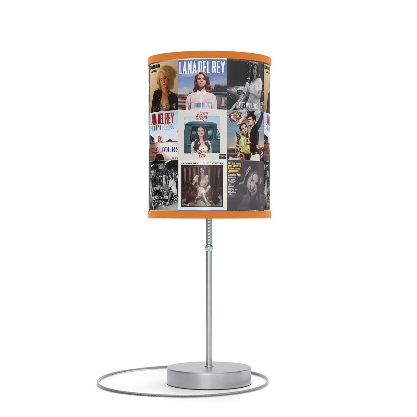 Lana Del Rey Album Cover Collage Lamp on a Stand