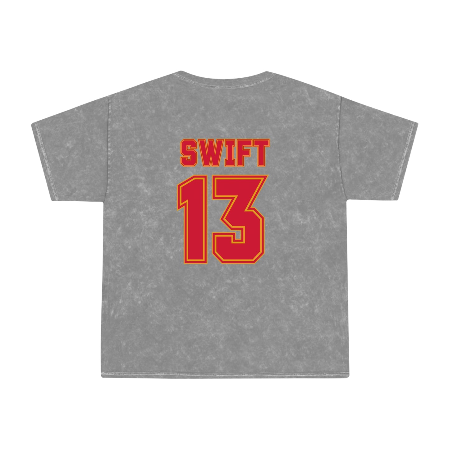 Taylor Swift In My Chiefs Era Unisex Mineral Wash Vintage Tee Shirt