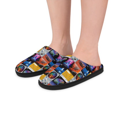 Muse Album Cover Collage Women's Indoor Slippers