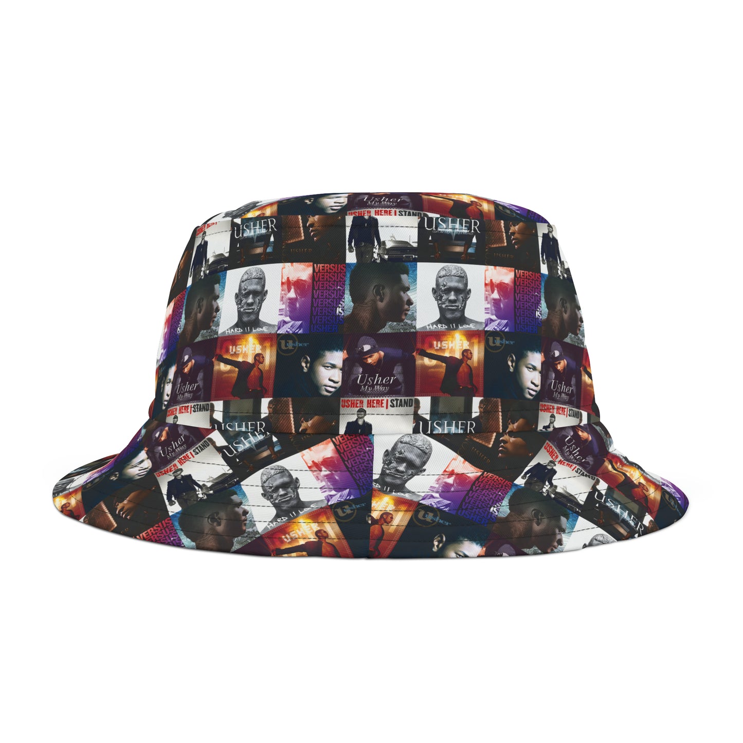 Usher Album Cover Art Mosaic Bucket Hat