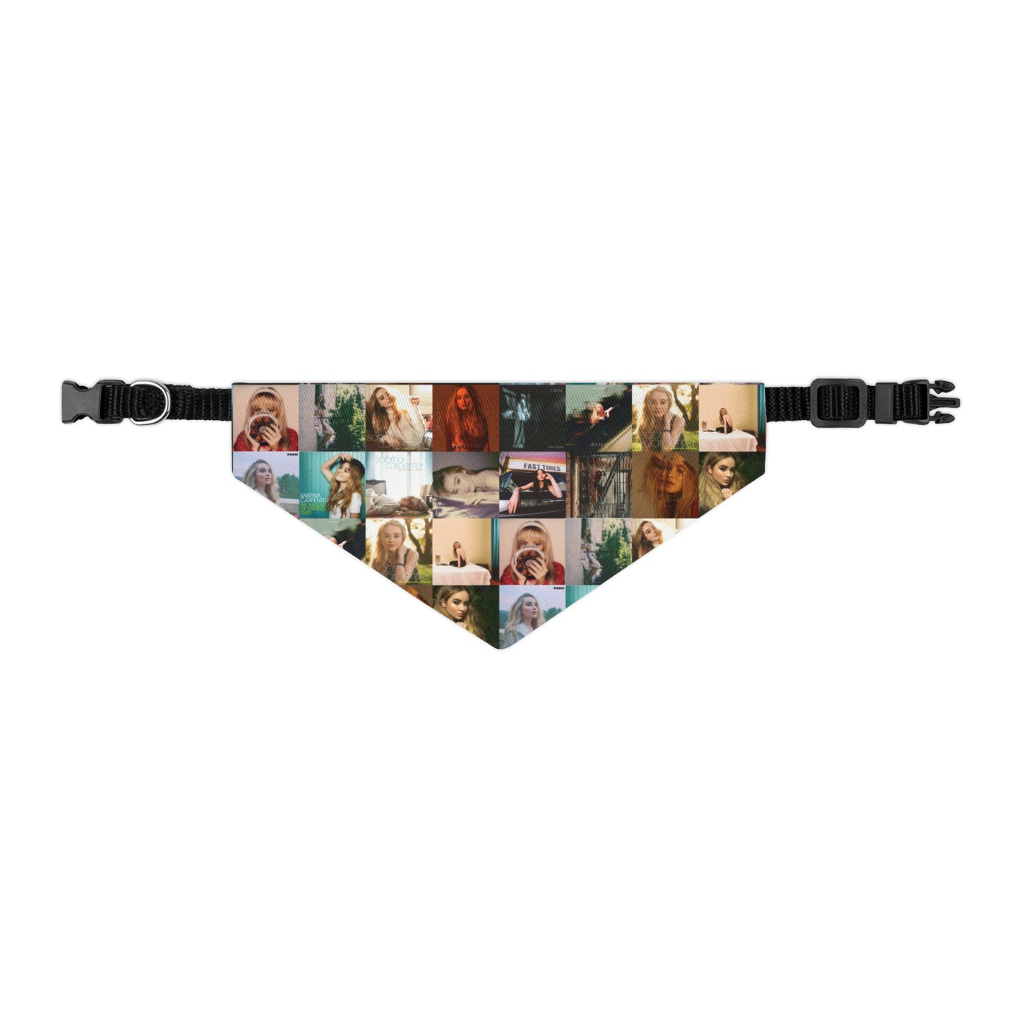 Sabrina Carpenter Album Cover Collage Pet Bandana Collar