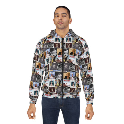 Lana Del Rey Album Cover Collage Unisex Zip Hoodie