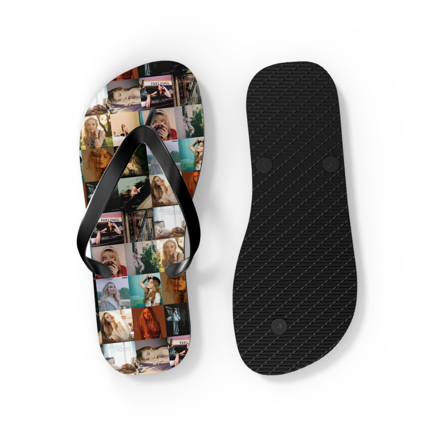 Sabrina Carpenter Album Cover Collage Flip Flops