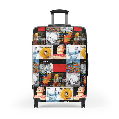 Radiohead Album Cover Collage Suitcase