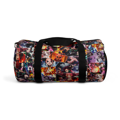 Demon Slayer Reflections Collage Duffel Bag