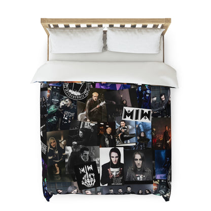 Motionless In White Photo Collage Duvet Cover