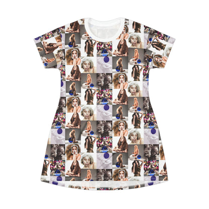 Lady Gaga ARTPOP Mosaic T-Shirt Dress