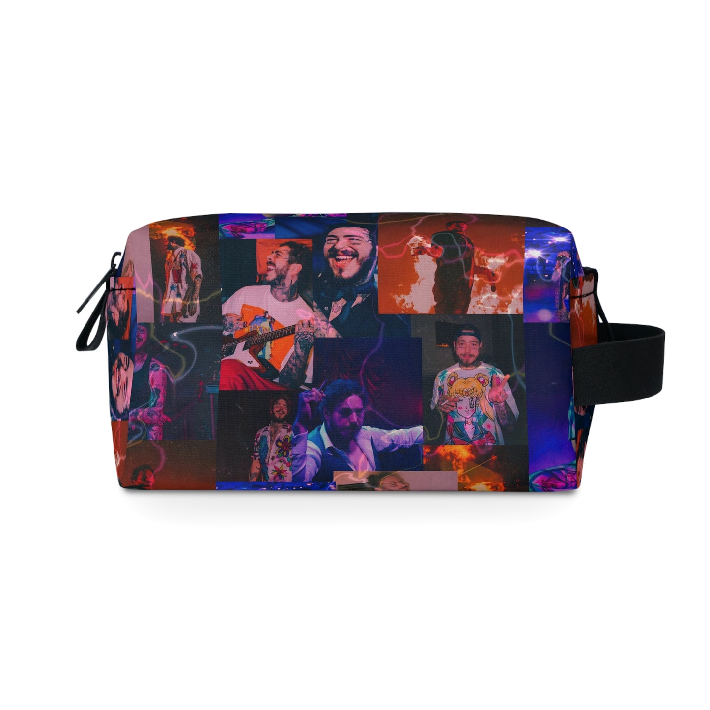 Post Malone Lightning Photo Collage Toiletry Bag