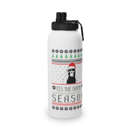 Taylor Swift 'Tis The Damn Season Stainless Steel Sports Lid Water Bottle