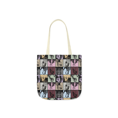 Taylor Swift Eras Collage Polyester Canvas Tote Bag