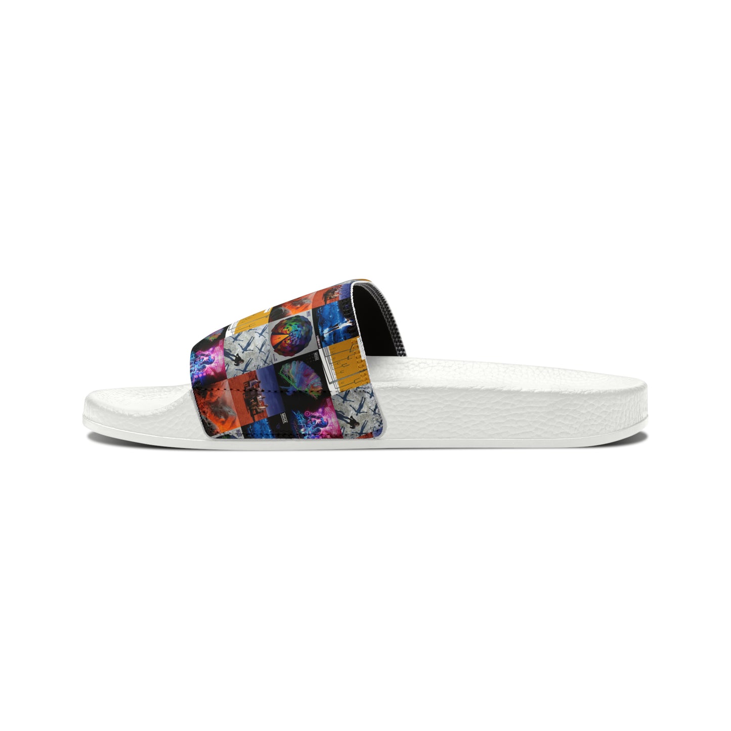 Muse Album Cover Collage Men's Slide Sandals