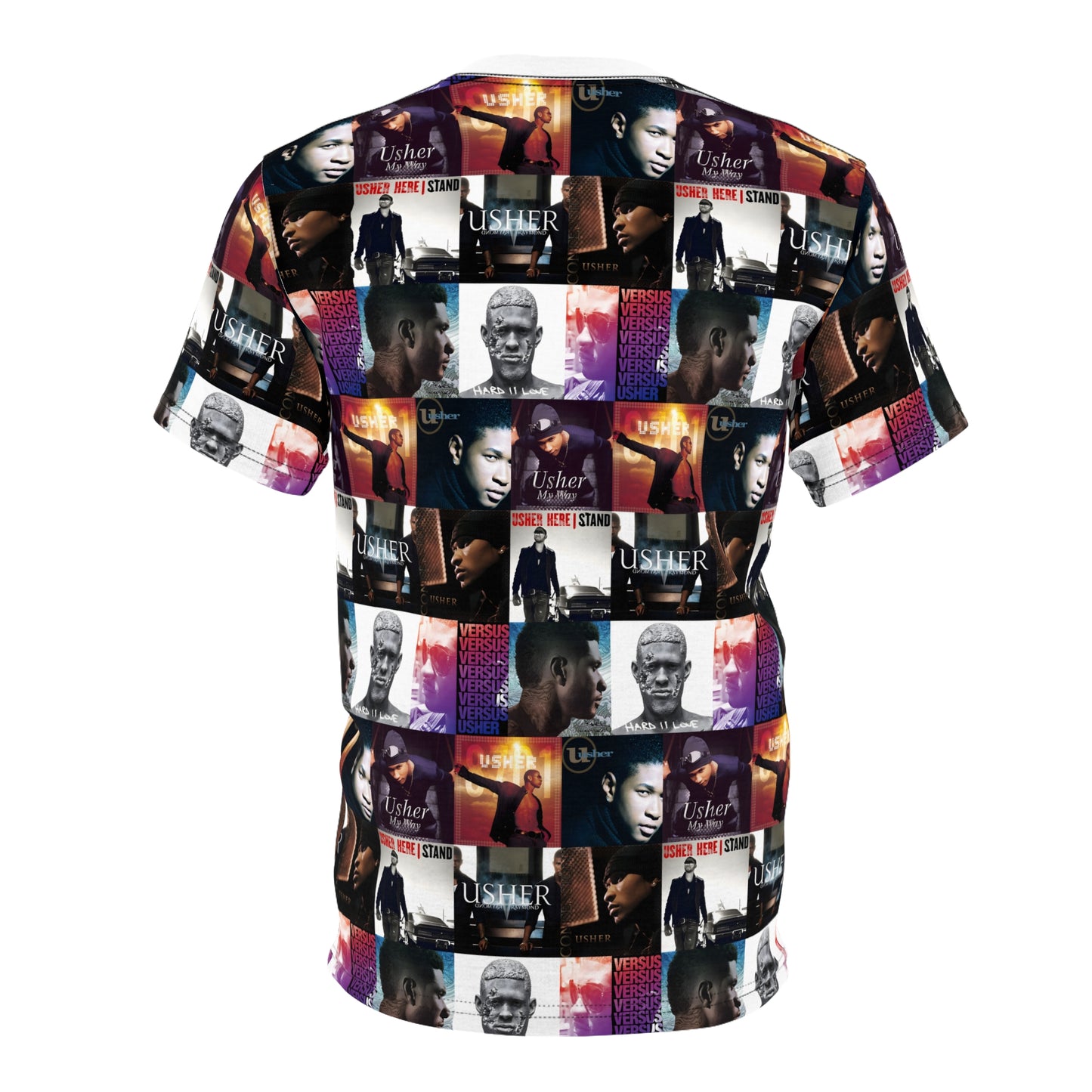 Usher Album Cover Art Mosaic Unisex Cut & Sew Tee