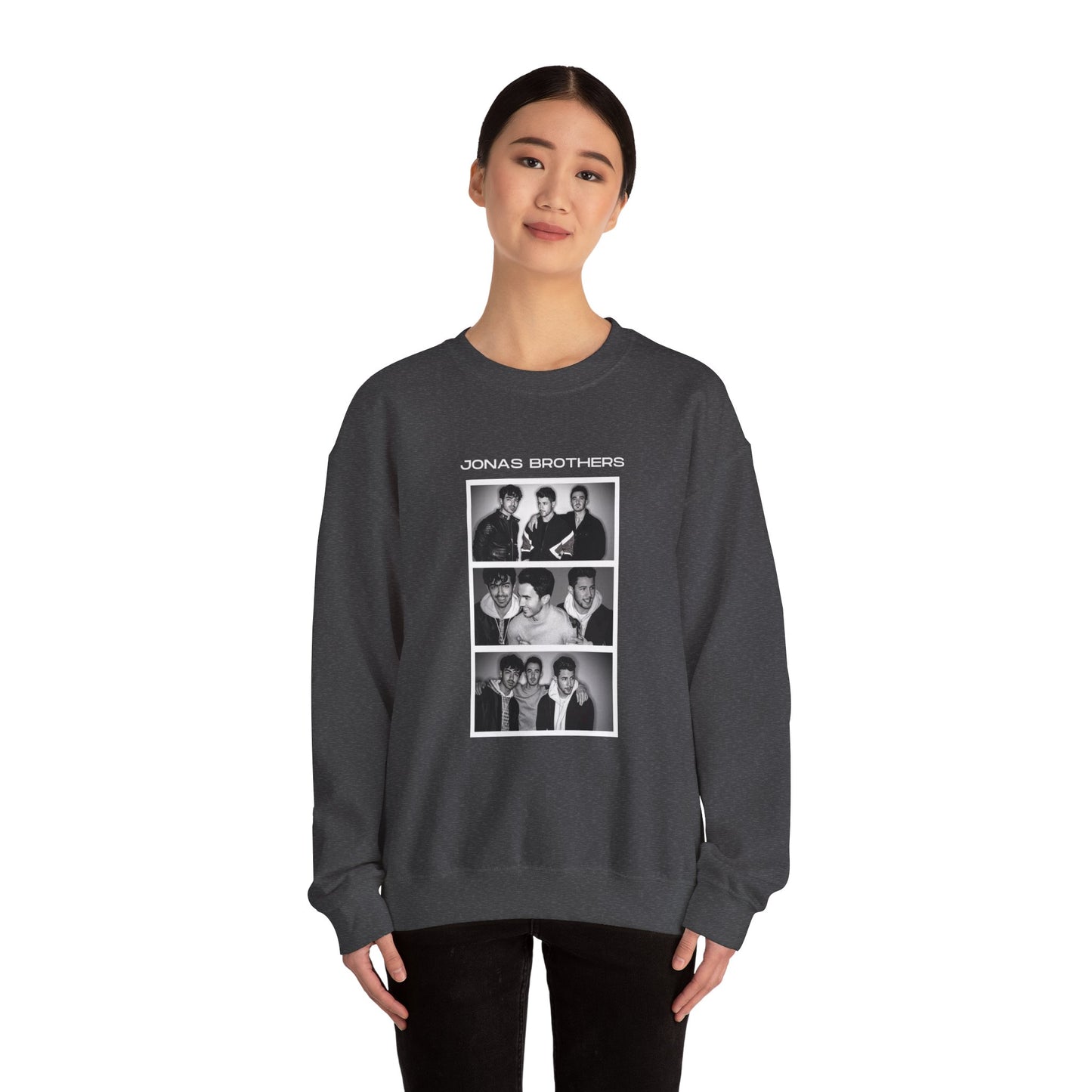 Jonas Brothers Photo Booth Unisex Heavy Blend Crewneck Sweatshirt