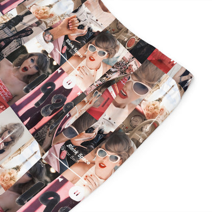 Taylor Swift 1989 Blank Space Collage Men's Board Shorts