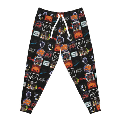 Daft Punk Album Cover Art Collage Athletic Jogger Sweatpants