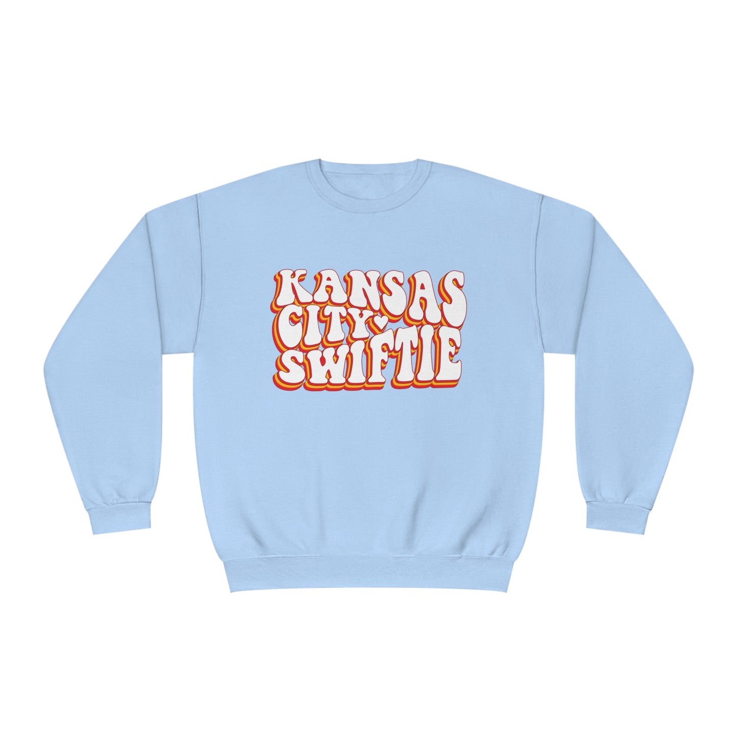 Taylor Swift Kansas City Swiftie Unisex NuBlend Crewneck Sweatshirt