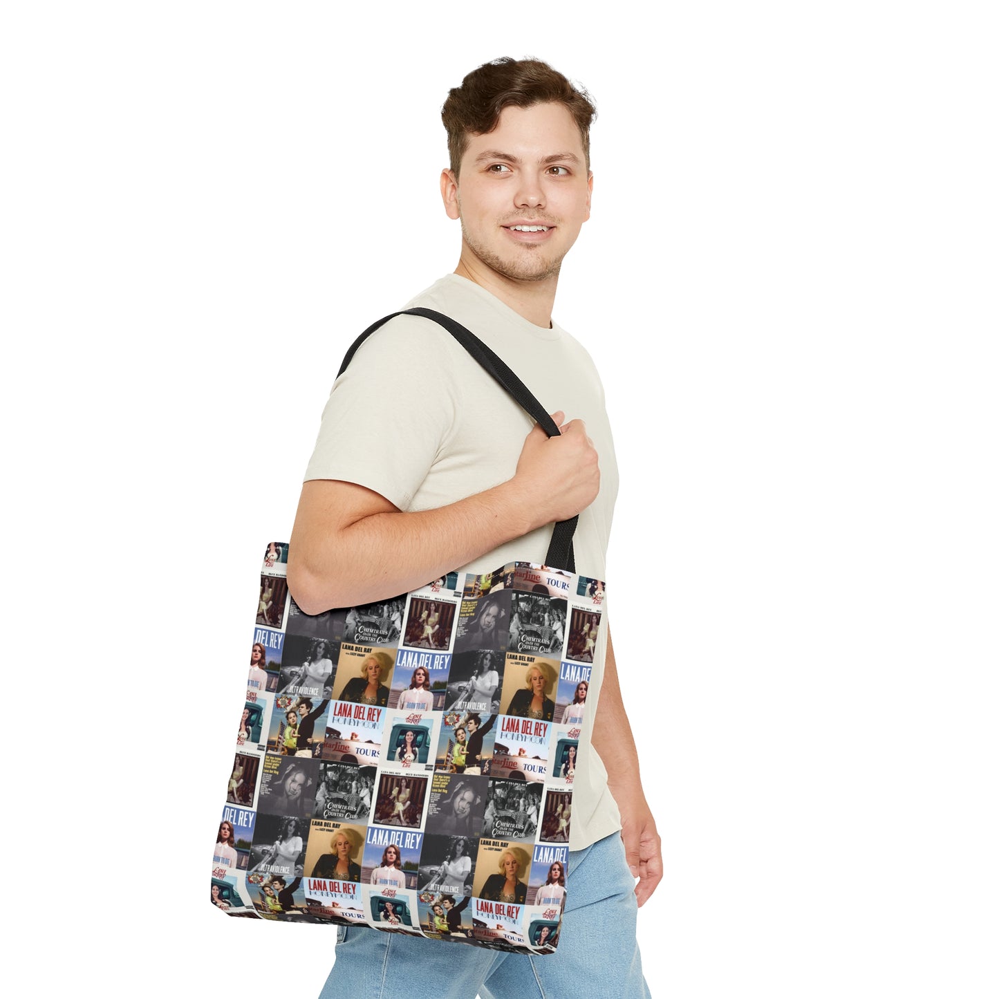 Lana Del Rey Album Cover Collage Tote Bag