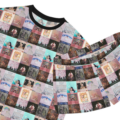 Melanie Martinez Album Art Collage Women's Short Pajama Set