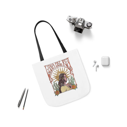 Lana Del Rey Vintage Artwork Polyester Canvas Tote Bag