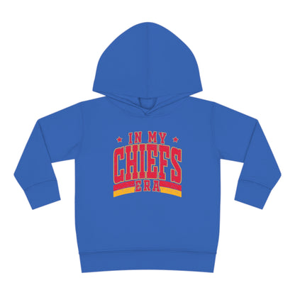 Taylor Swift In My Chiefs Era Toddler Pullover Fleece Hoodie