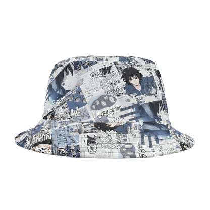 Demon Slayer Giyu Aesthetic Collage Bucket Hat