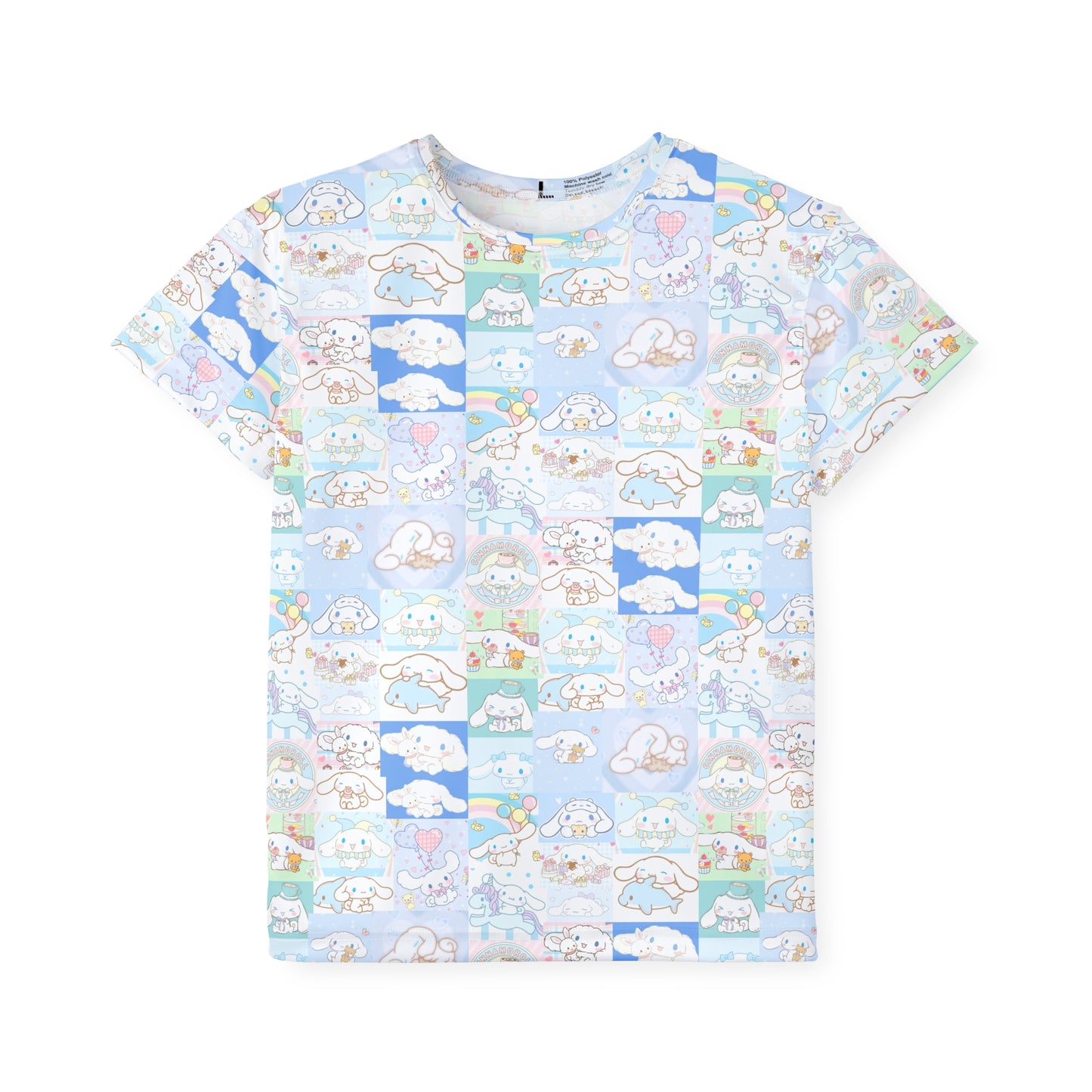 Cinnamoroll Cartoon Collage Kids Sports Jersey