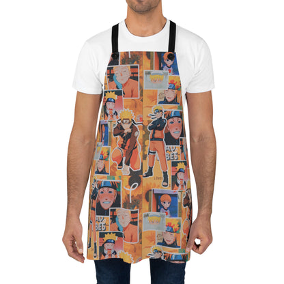 Naruto Uzumaki Sunflower Blaze Collage Apron