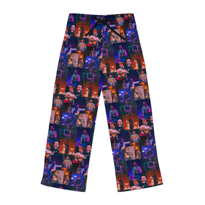 Post Malone Lightning Photo Collage Women's Pajama Pants