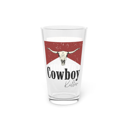 Morgan Wallen Cowboy Killer Pint Glass