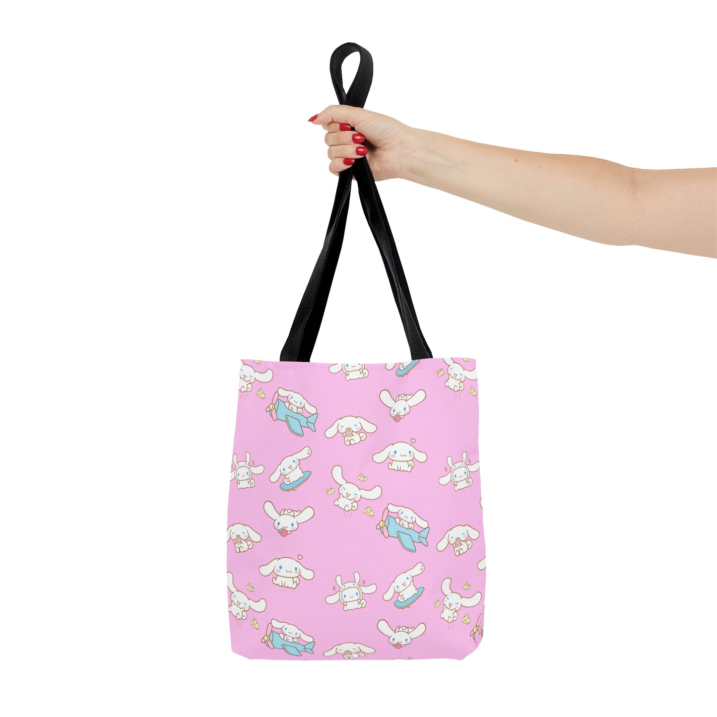 Cinnamoroll Playing Around Pattern Tote Bag