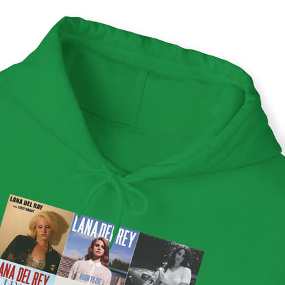 Lana Del Rey Album Cover Collage Unisex Heavy Blend Hooded Sweatshirt