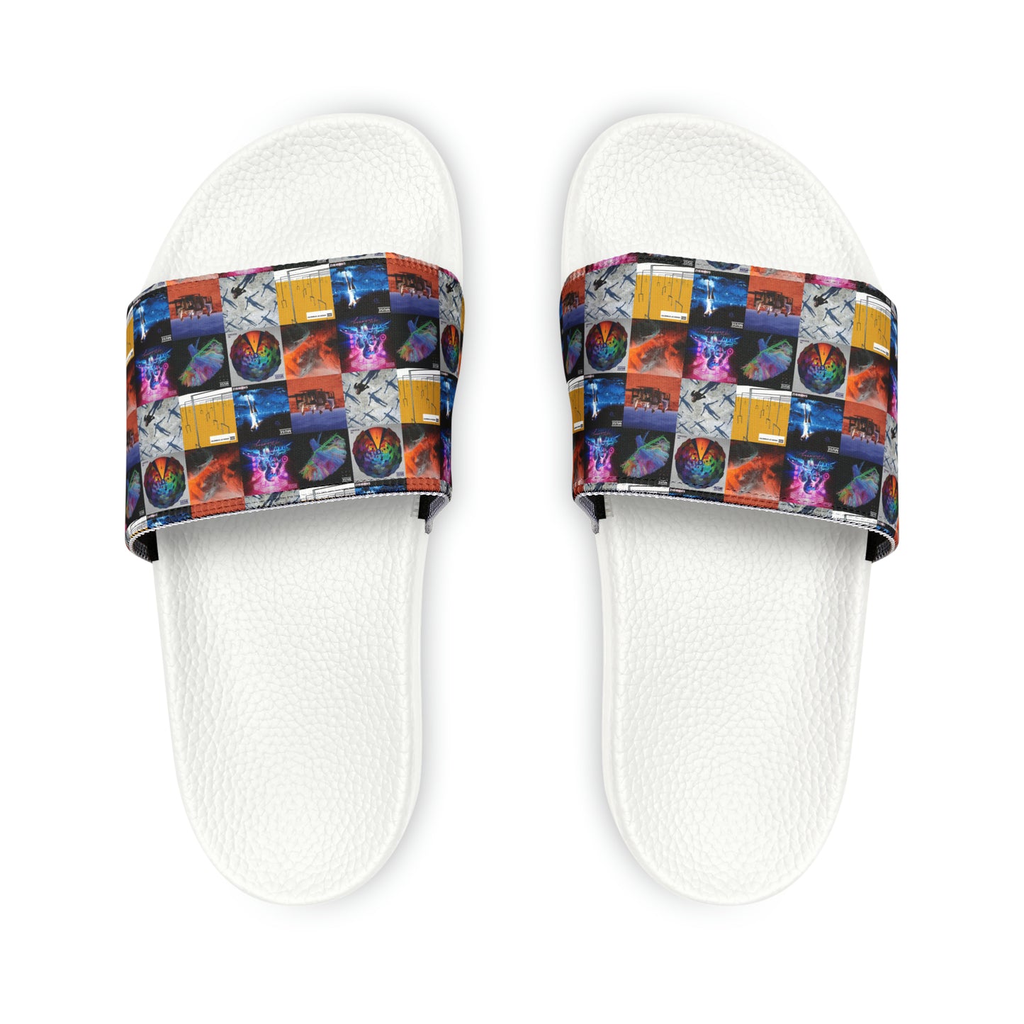 Muse Album Cover Collage Youth Slide Sandals