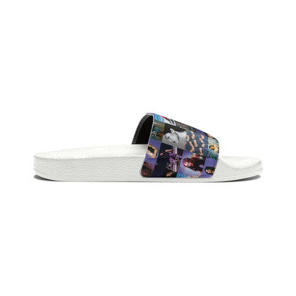 Olivia Rodrigo Album Cover Art Collage Women's Slide Sandals