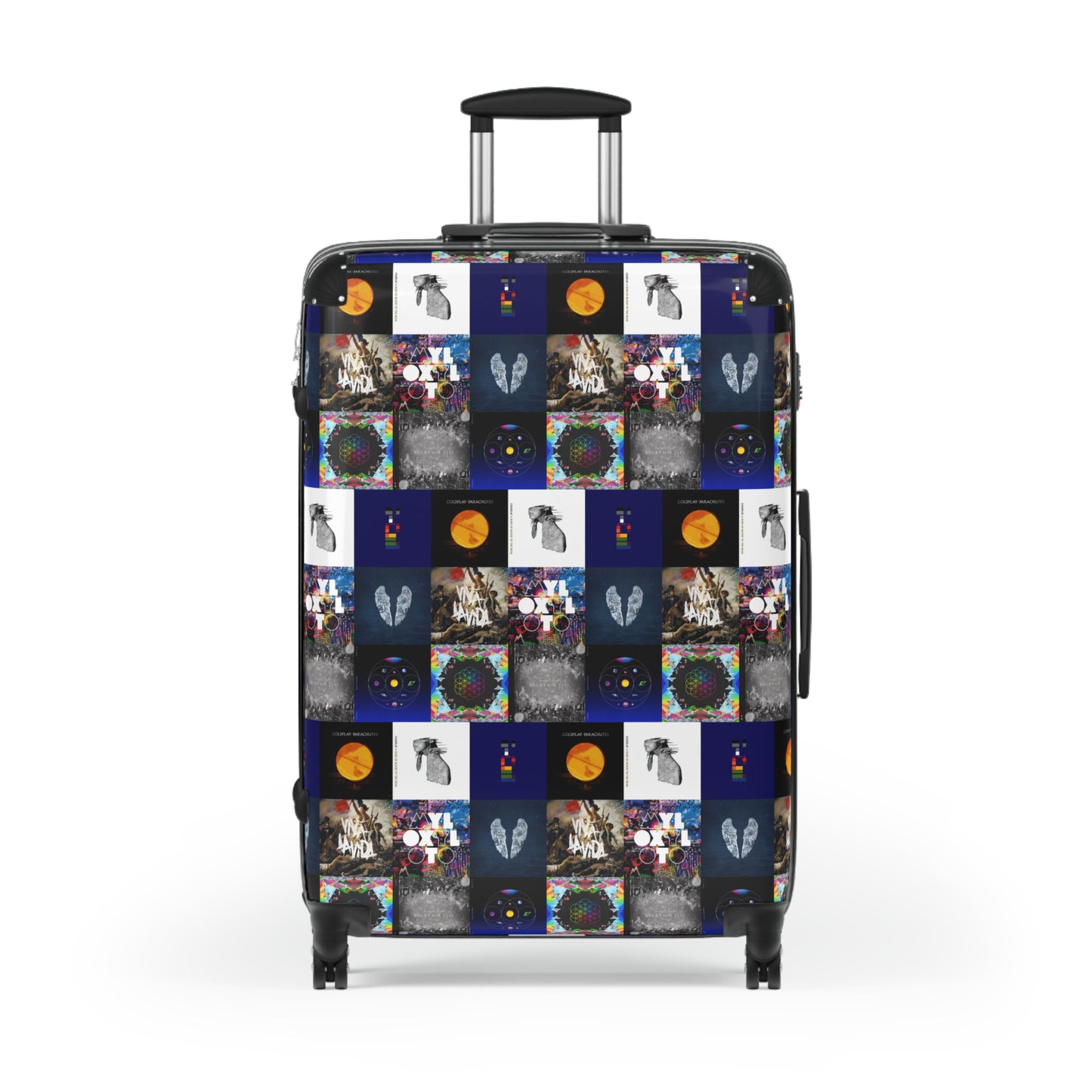 Colplay Album Cover Collage Suitcase